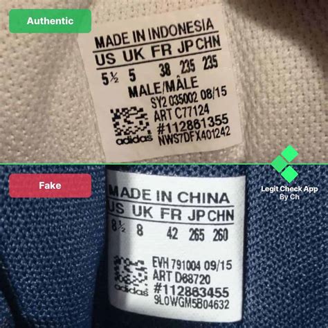 original Adidas serial number check